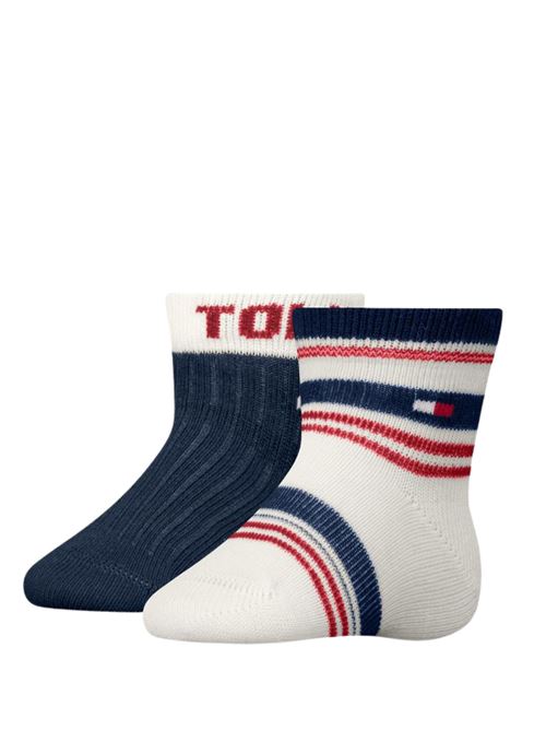 Calzini baby righe 2pz. Tommy Hilfiger | 701236336002